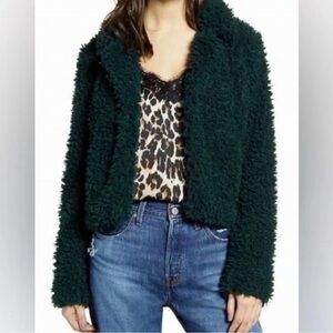 Blank NYC teddy faux jacket